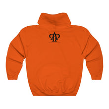 Load image into Gallery viewer, Orange Paint A Picture  Hoodie W/ Baby Visionary Logo
