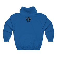 Load image into Gallery viewer, Royal Blue Paint A Picture  Hoodie W/ Baby Visionary Logo
