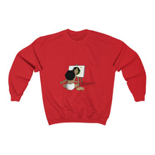 Load image into Gallery viewer, Red Paint A Picture Sweatshirt W/ Baby Visionary Logo
